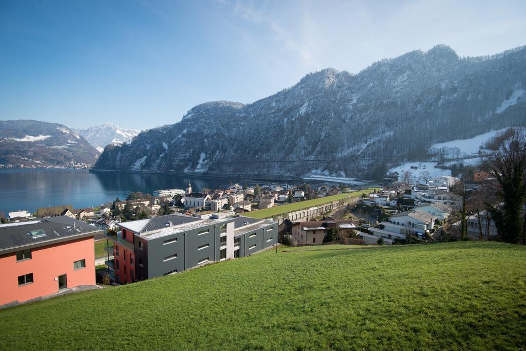 Hotel Roggerli Hergiswil Bagian luar foto